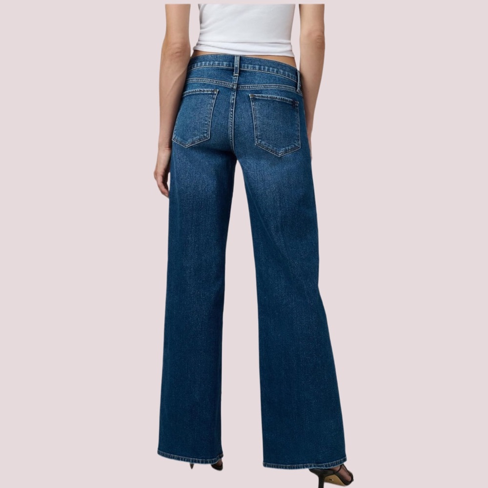 NWT Joe’s Jeans Lou Low Rise Wide Leg Jeans Sz 30 - Picture 3 of 11